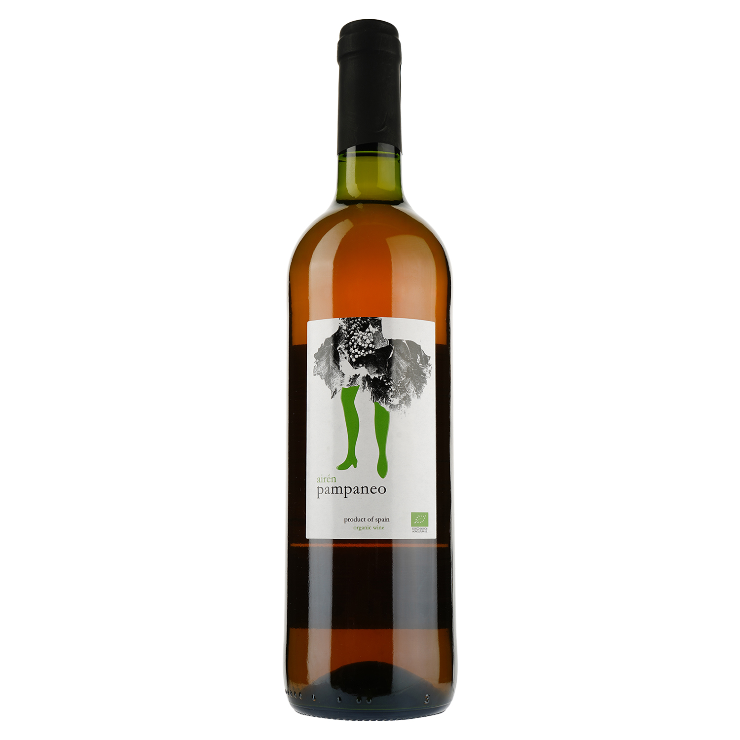 Вино Pampaneo Airen Ecologico, біле, сухе, 0,75 л - фото 1