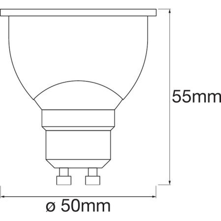 Лампа Ledvance LED GU10 PAR16 з Wi-Fi розумна (4058075485679) - фото 3