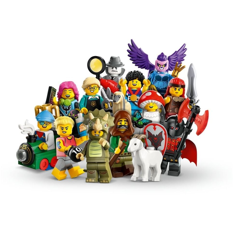 Конструктор LEGO Minifigures Мініфігурки 25 серія 9 деталей (71045) - фото 3