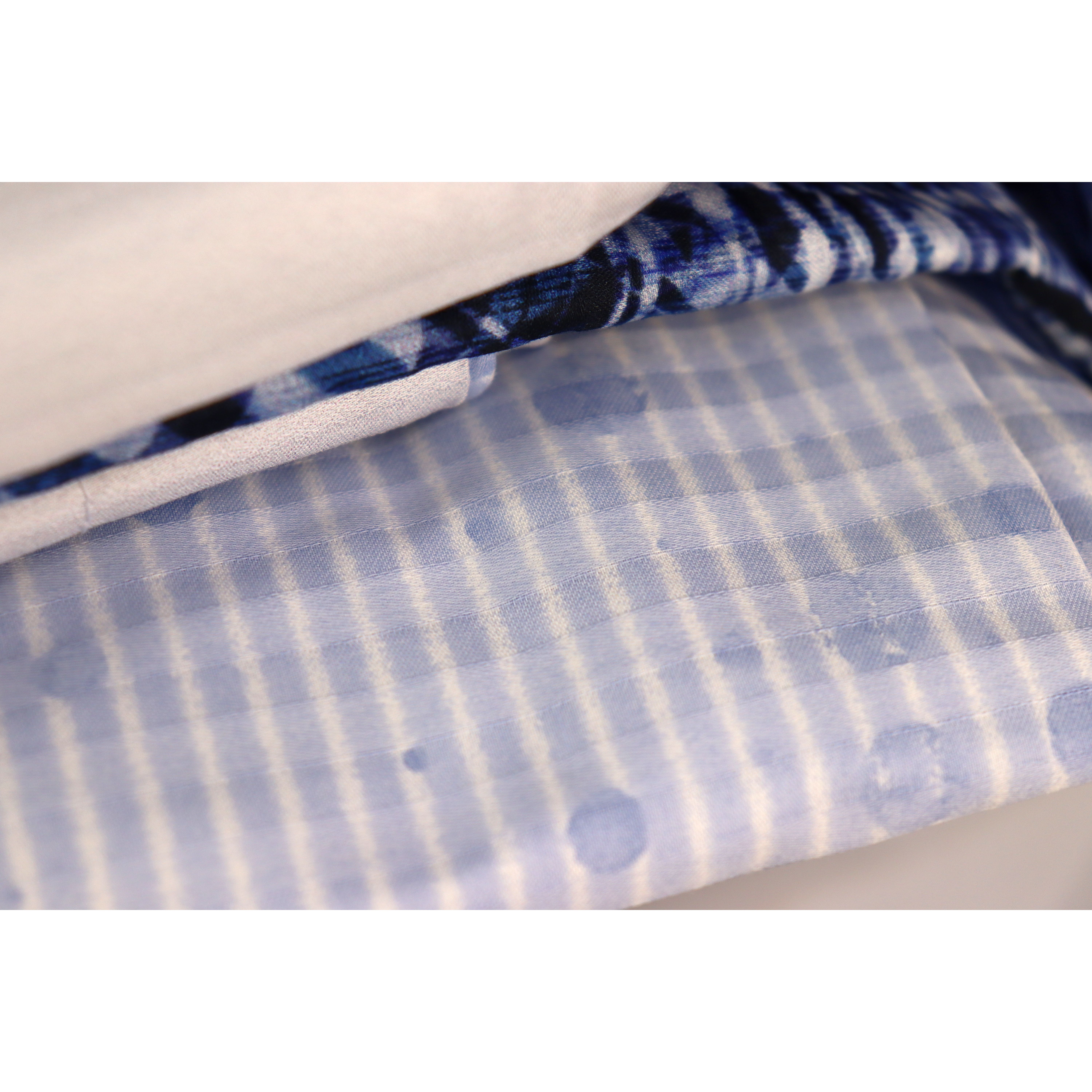 Комплект постельного белья Hobby Premium Sateen Lilian евро синий (606518_2,0) - фото 5