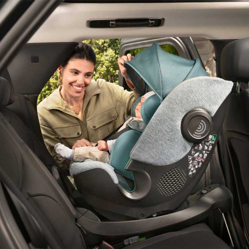 Автокресло Chicco Bi-Seat Air i-Size с базой серое (87050.72) - фото 5