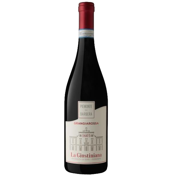 Вино Tenuta La Giustiniana Barbera Grangiarossa, красное, сухое, 12%, 0,75 л - фото 1
