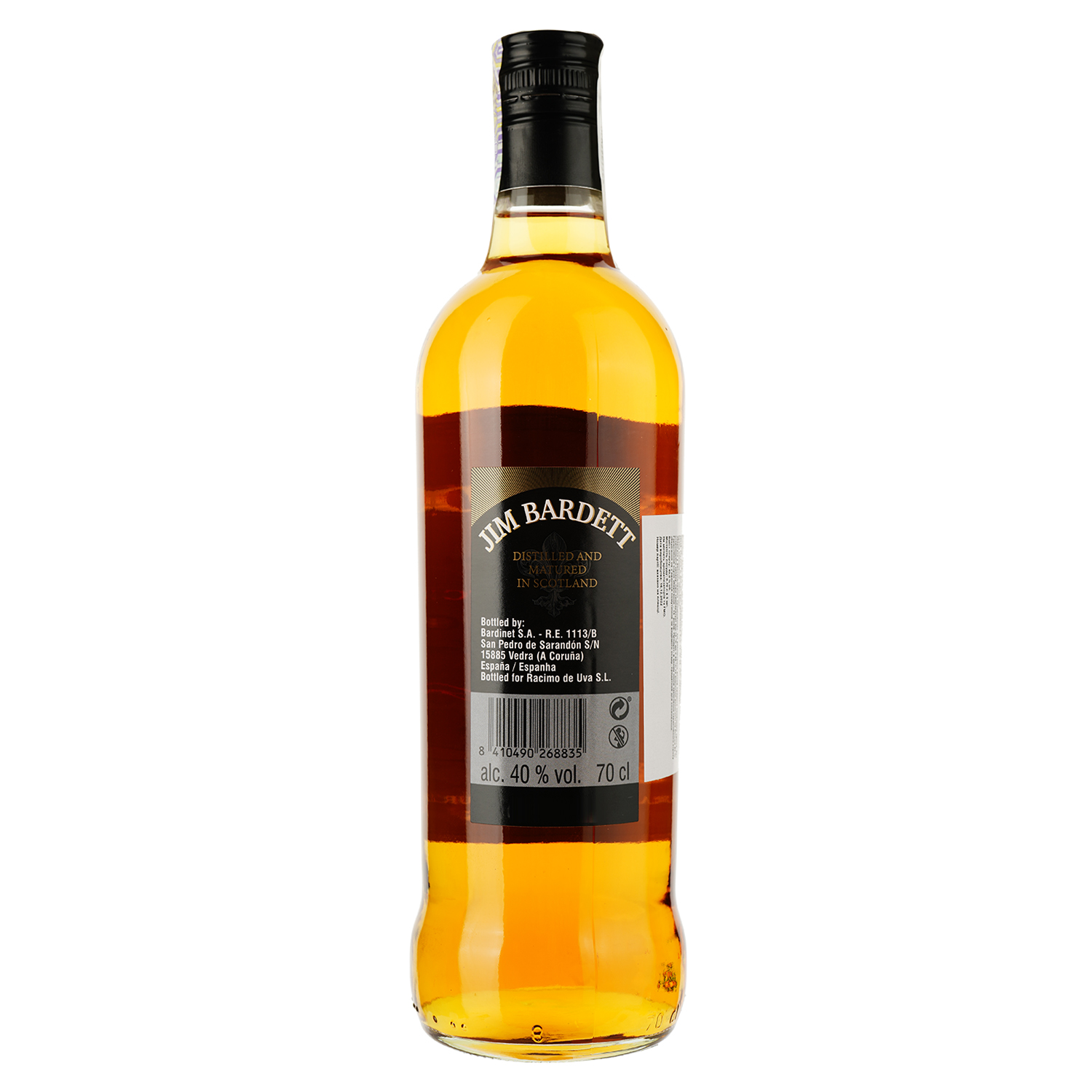 Виски Jim Bardett Blended Scotch Whisky, 40%, 0,7 л - фото 2