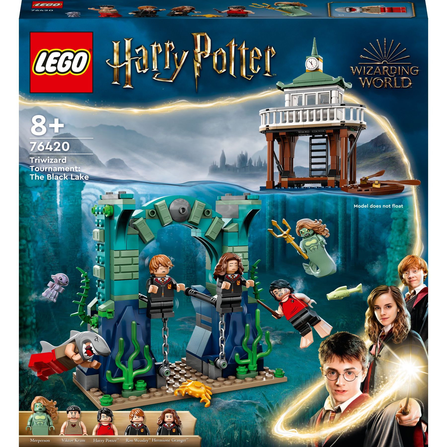 Конструктор LEGO Harry Potter Тричаклунський турнір: Чорне озеро, 349 деталей (76420) - фото 1