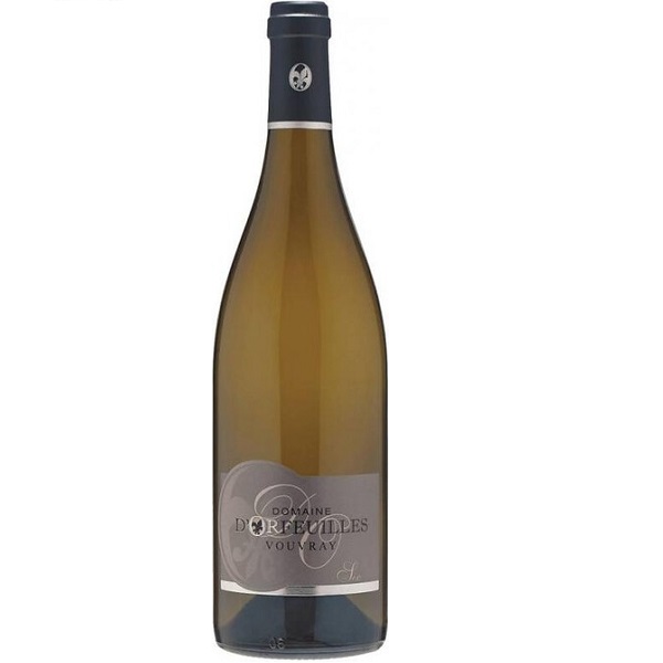 Вино Domaine d`Orfeuilles Vouvray Sec, біле, сухе, 13,5%, 0,75 л - фото 1