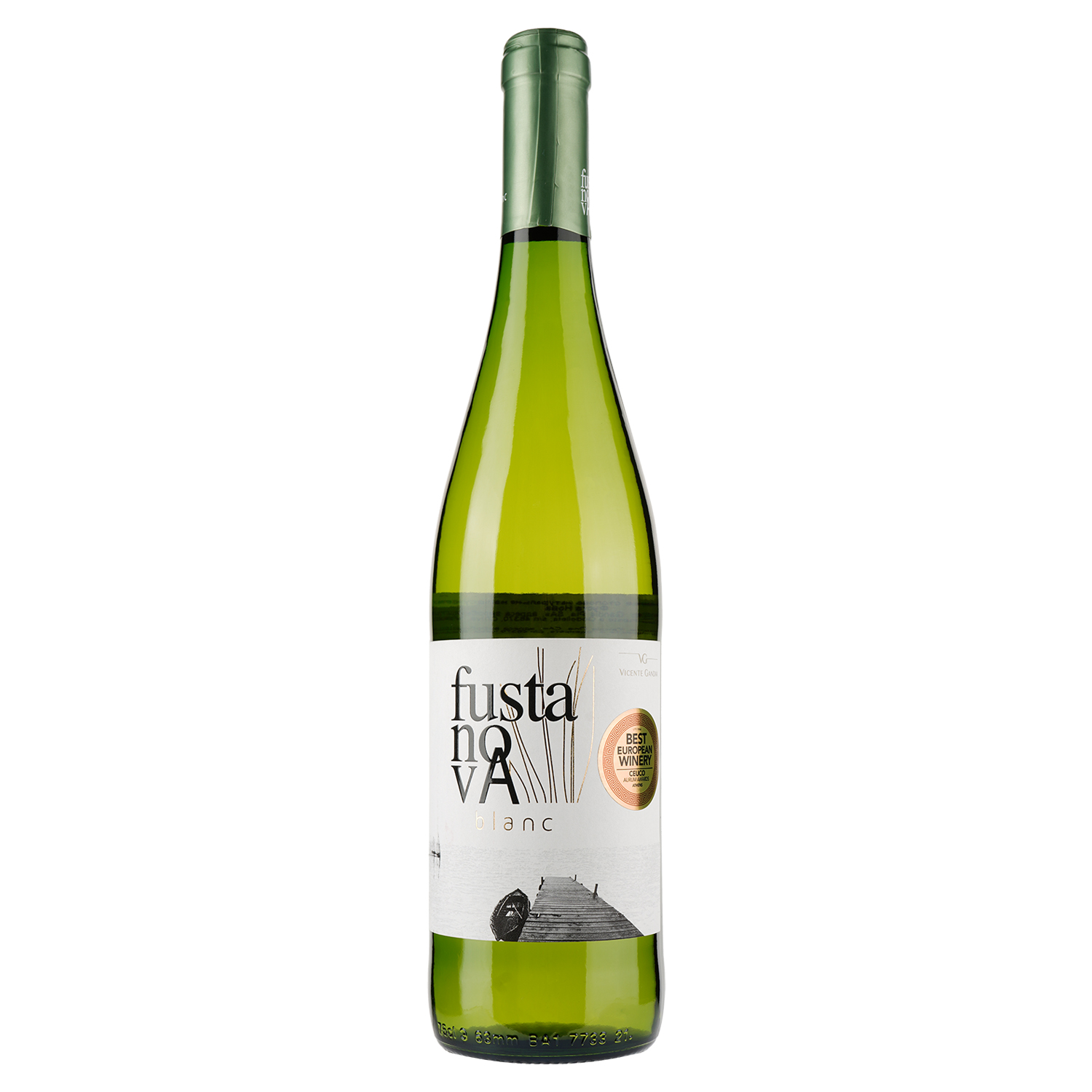 Вино Vicente Gandia Fusta Nova, біле, напівсухе, 0,75 л - фото 1