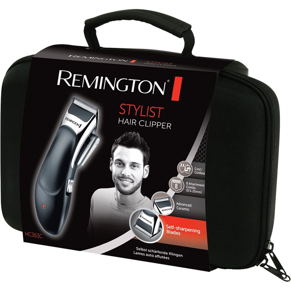 Машинка для стрижки Remington Stylist HC363C черная - фото 5
