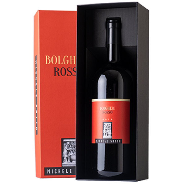 Вино Michele Satta Bolgheri Rosso, в коробке, красное, сухое, 13%, 1,5 л - фото 1