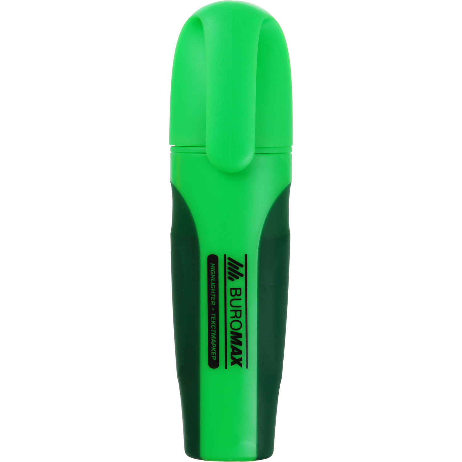 Текст-маркер Buromax Neon зеленый (BM.8904-04) - фото 1