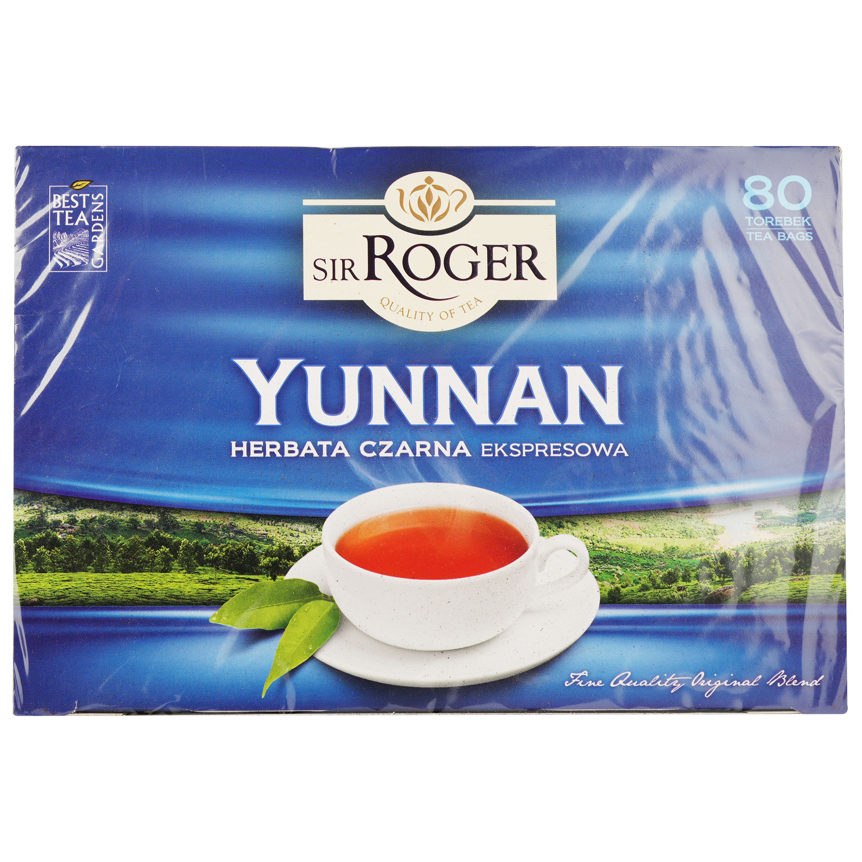 Чай черный Sir Roger Yunnan 136 г (80 шт. по 1.7 г) (895582) - фото 1