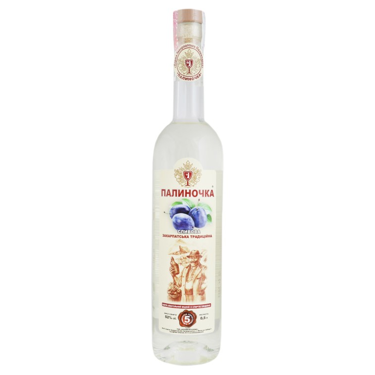 Напій алкогольний Палиночка Лавка традицій сливова, 52%, 0,375 л (802646) - фото 1