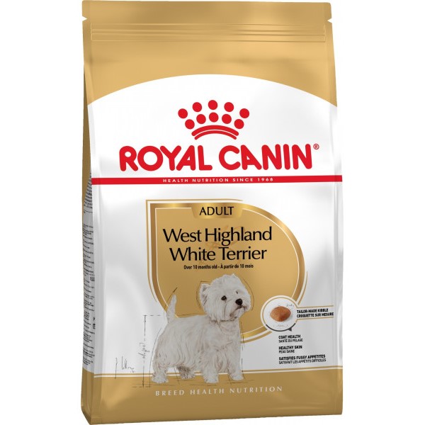 Сухой корм для собак породы Вест Хайленд Уайт Терьер Royal Canin Westie Adult, 3 кг (3981030) - фото 1