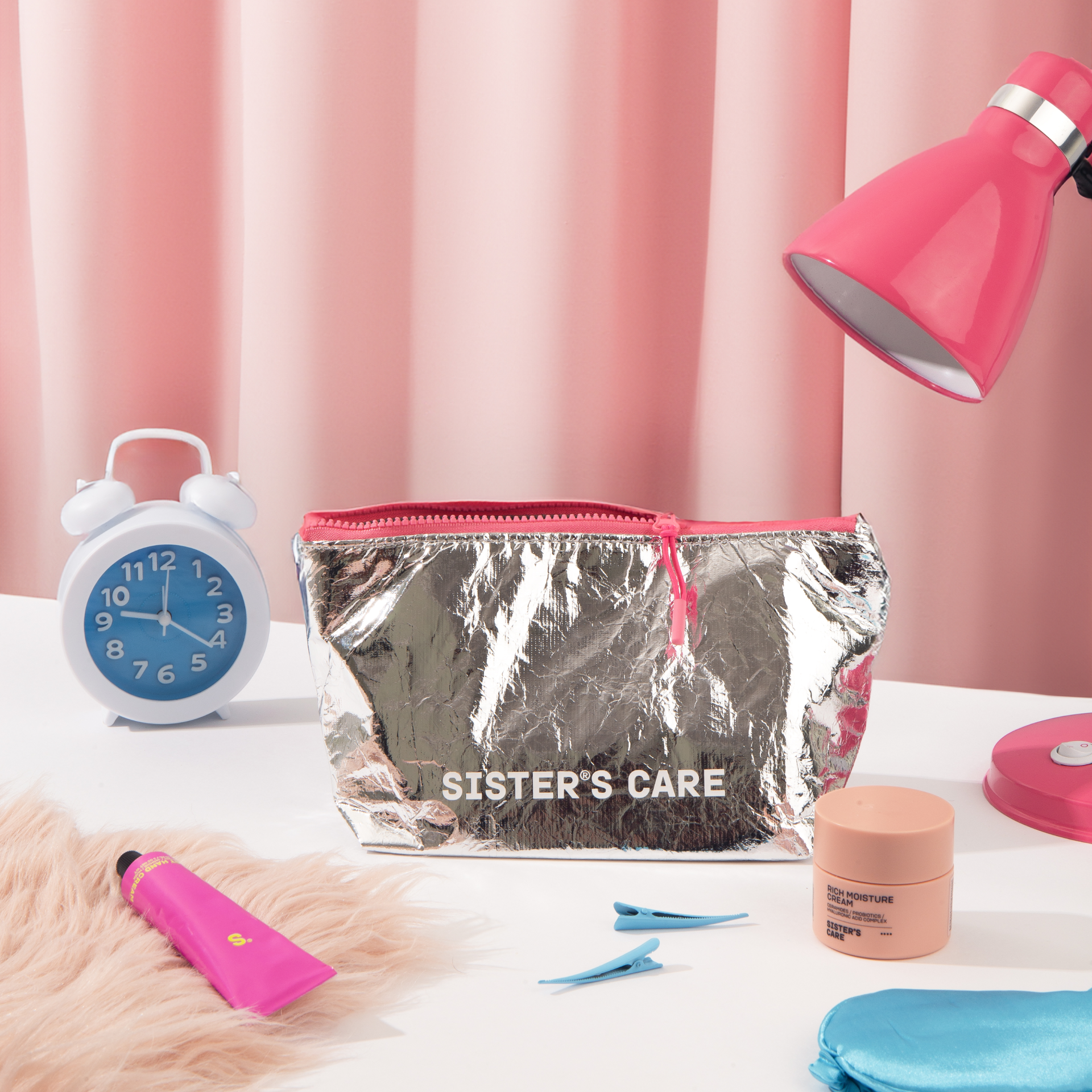 Косметичка Sister's Aroma Care Cosmetic Bag Pink - фото 2