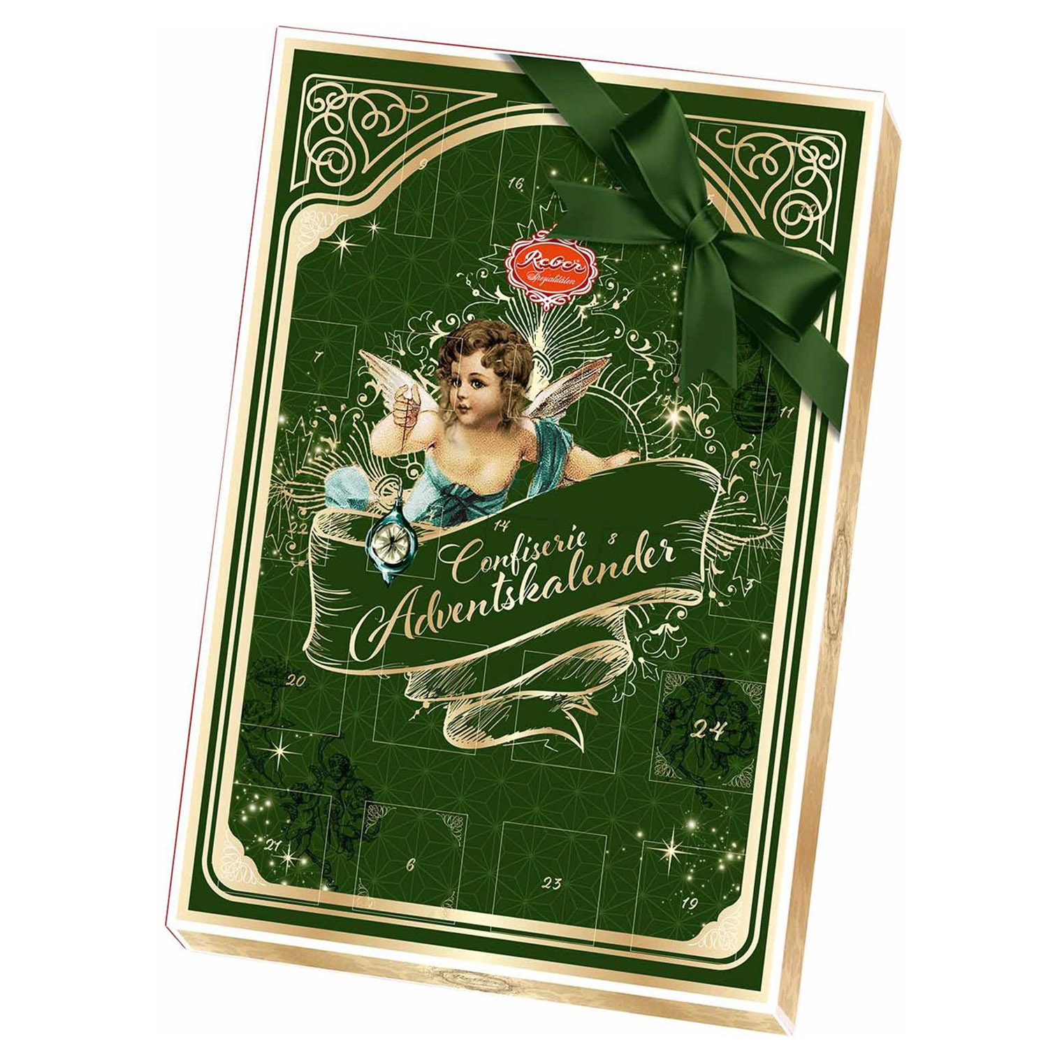 Набір шоколадних цукерок Reber Адвент Календар Ангел, різдвяний, 645 г - фото 1