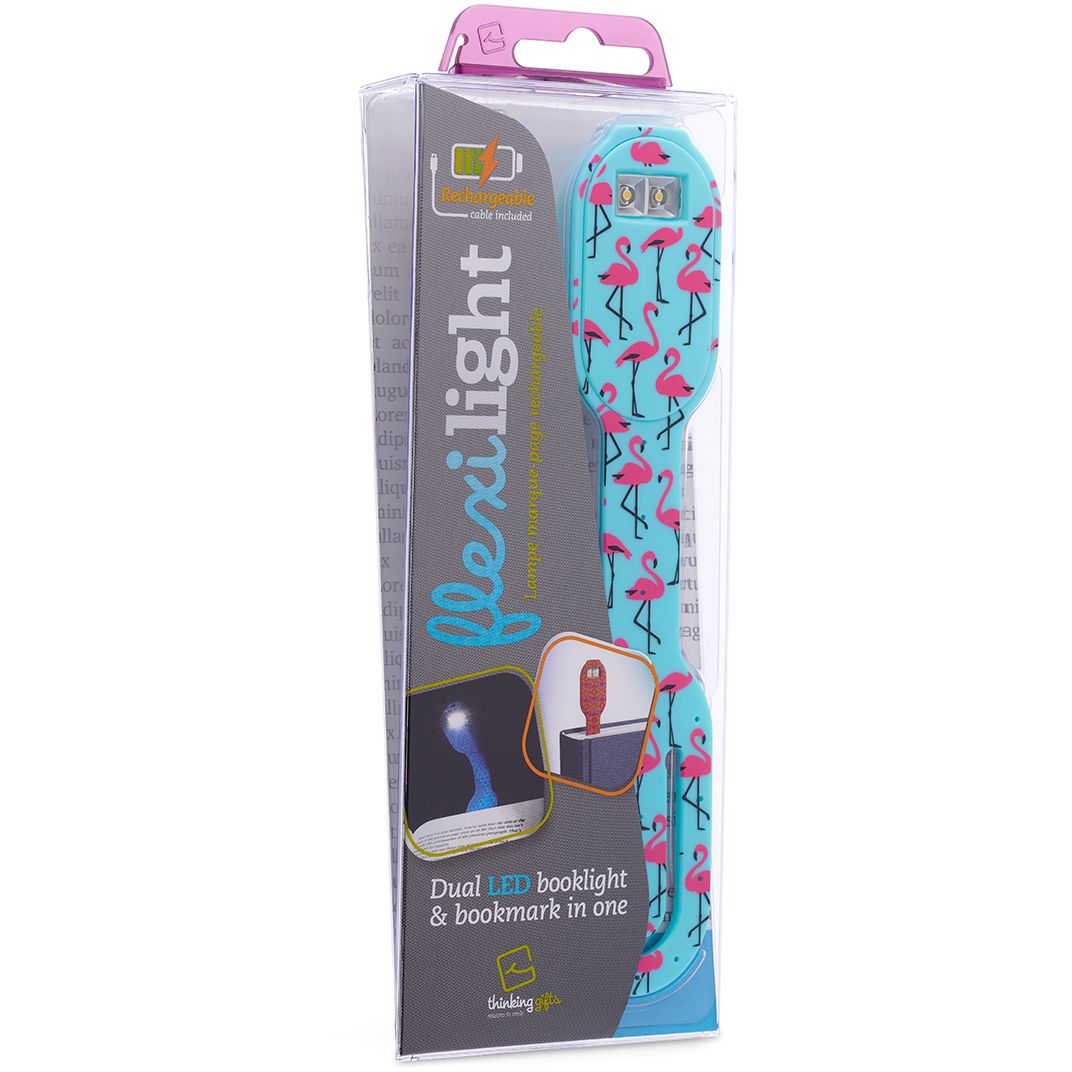 Закладка-фонарик Flexilight Rechargeable Классика Фламинго, 14,7х3,6х1,3 см (FLRFL) - фото 8