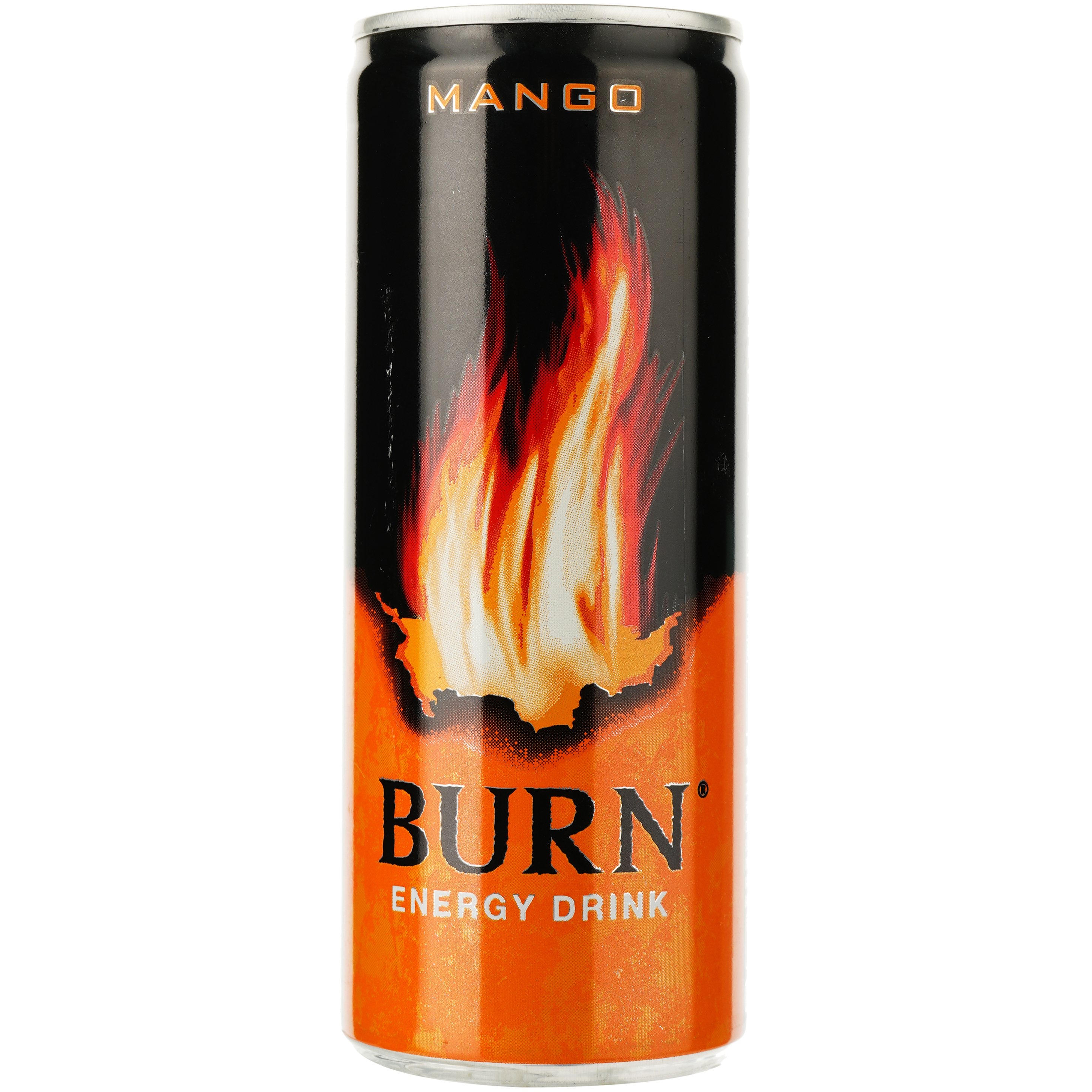 Энергетический безалкогольный напиток Burn Mango 250 мл - фото 1