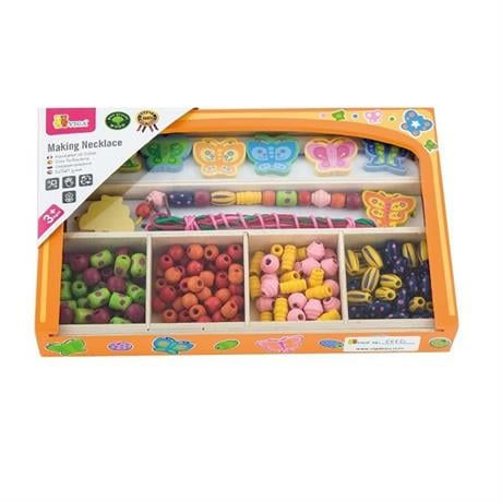 Набір для творчості Viga Toys Намисто з метеликів, 192 елемента (58550) - фото 3