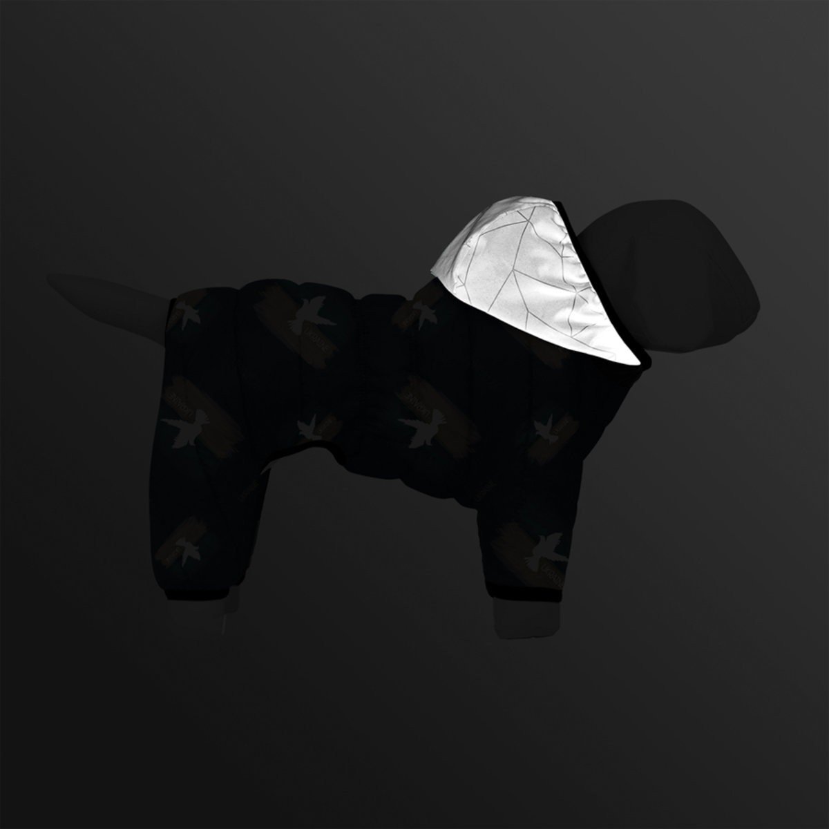 Комбинезон для собак Waudog Clothes, Флаг, M45 - фото 4