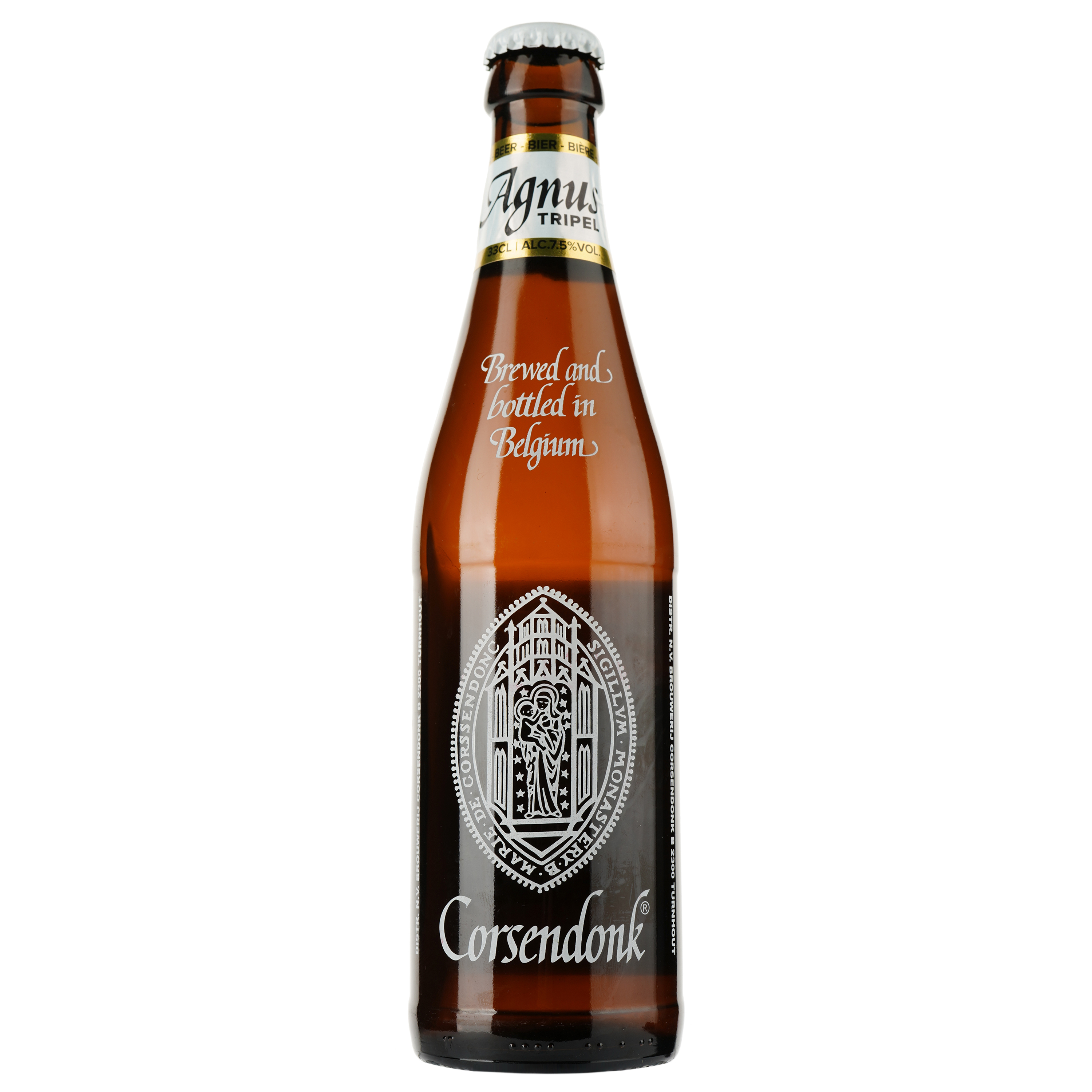 Пиво Corsendonk Agnus светлое, 7,5% 0,33 л (450149) - фото 1
