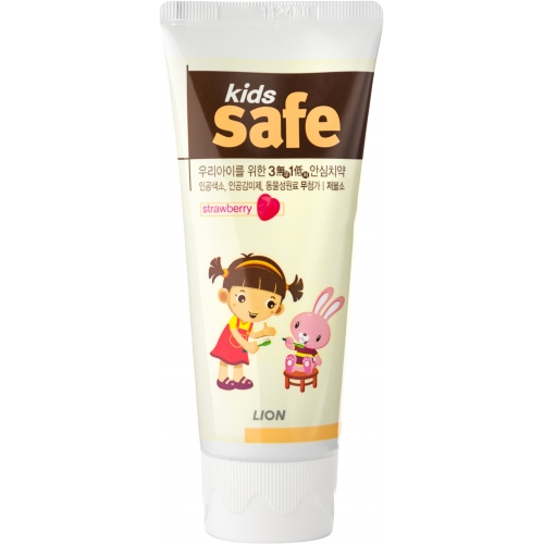 Детская зубная паста Lion Kids Safe Toothpaste, 90 г - фото 1