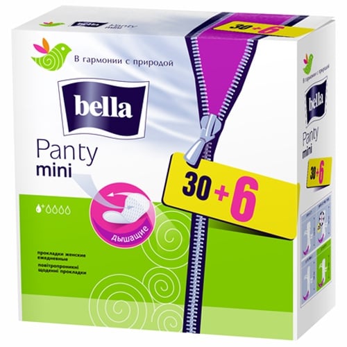Ежедневные прокладки Bella Panty Mini 36 шт. - фото 2