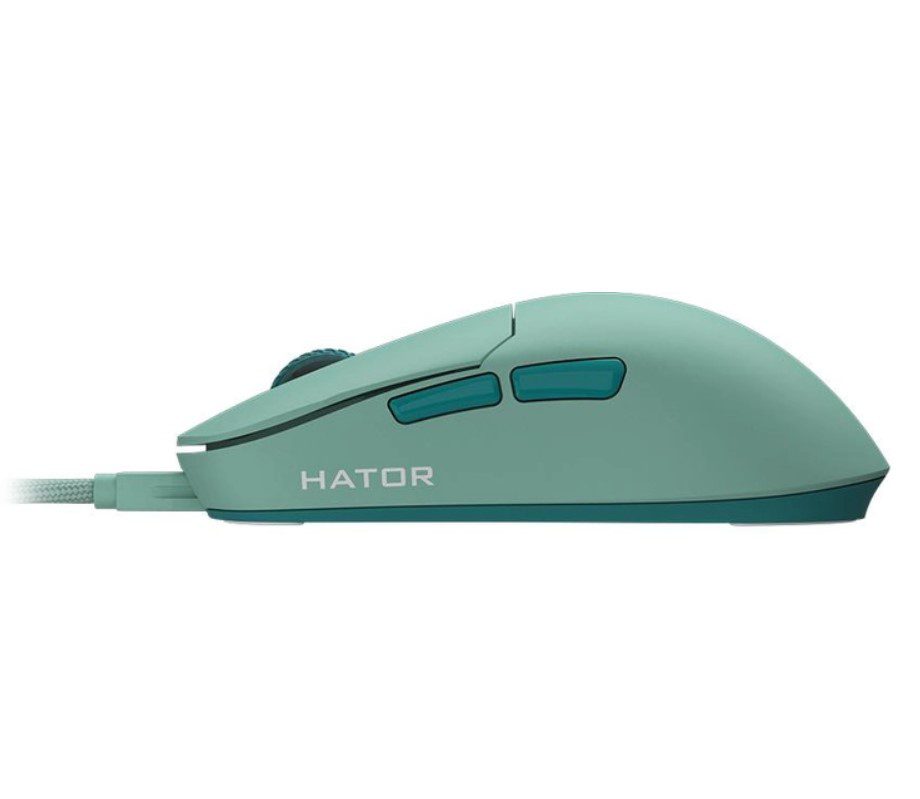 Ігрова миша Hator Quasar Essential ESports Gaming 6200 DPI 30G Mint - фото 4