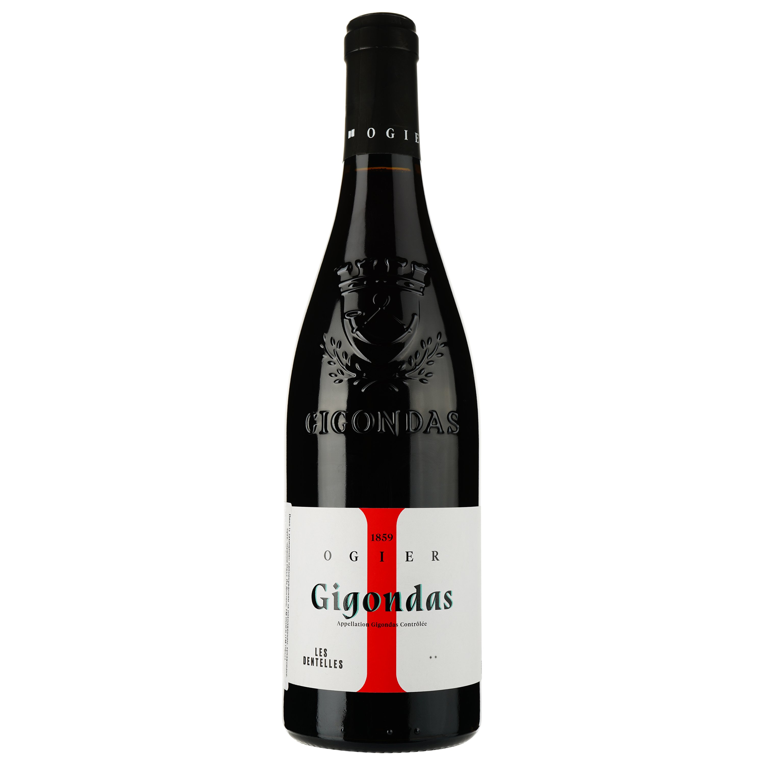 Вино Ogier Gigondas Les Dentelles 2021 красное сухое 0.75 л - фото 1
