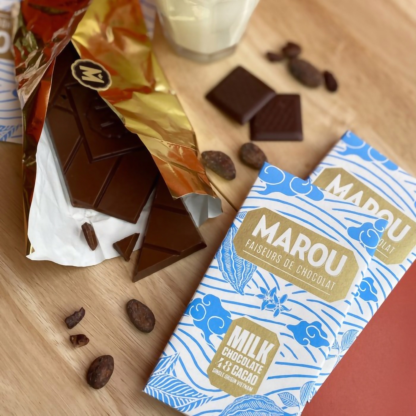 Шоколад молочний Marou 48% 80 г - фото 3