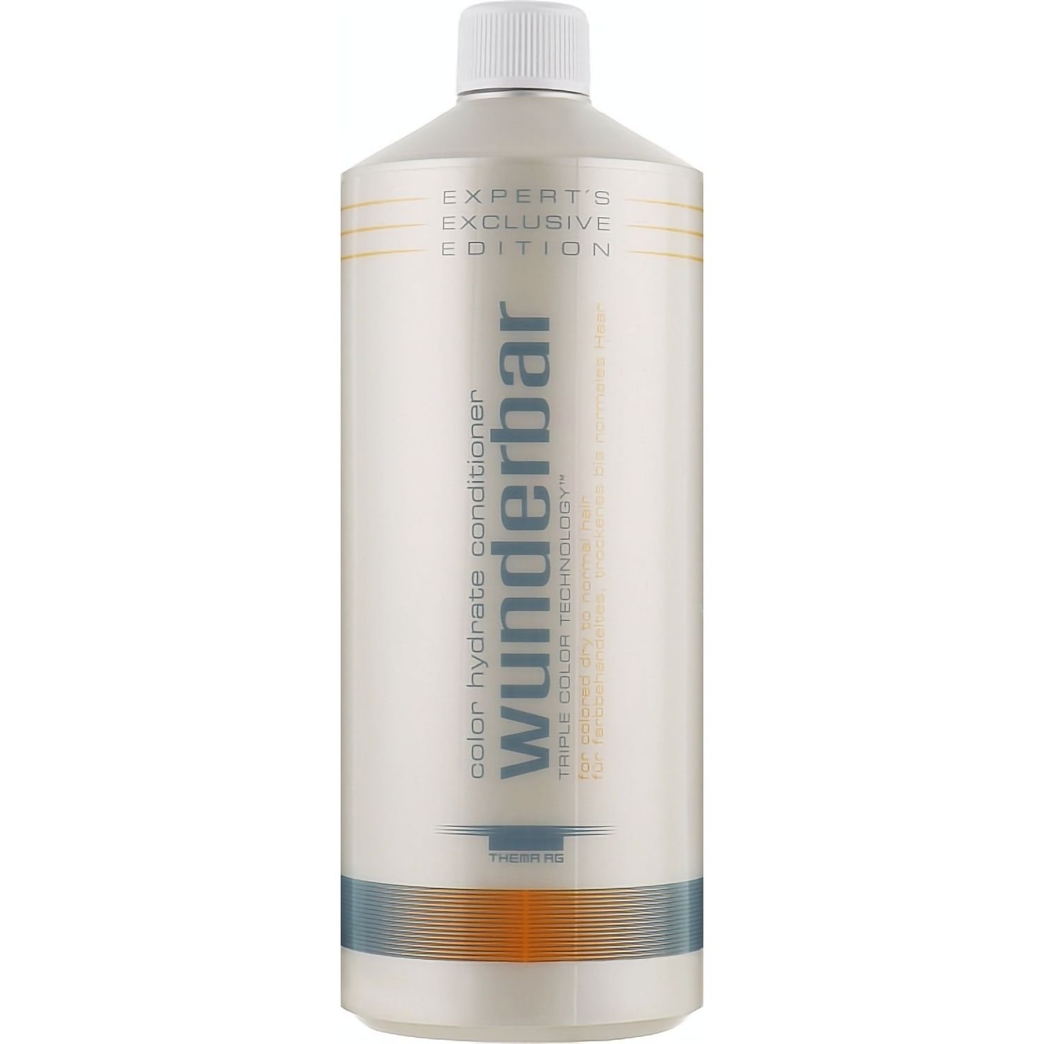 Зволожувальний кондиціонер Wunderbar Color Hydrate, для фарбованого, нормального та сухого волосся, 1 л - фото 1