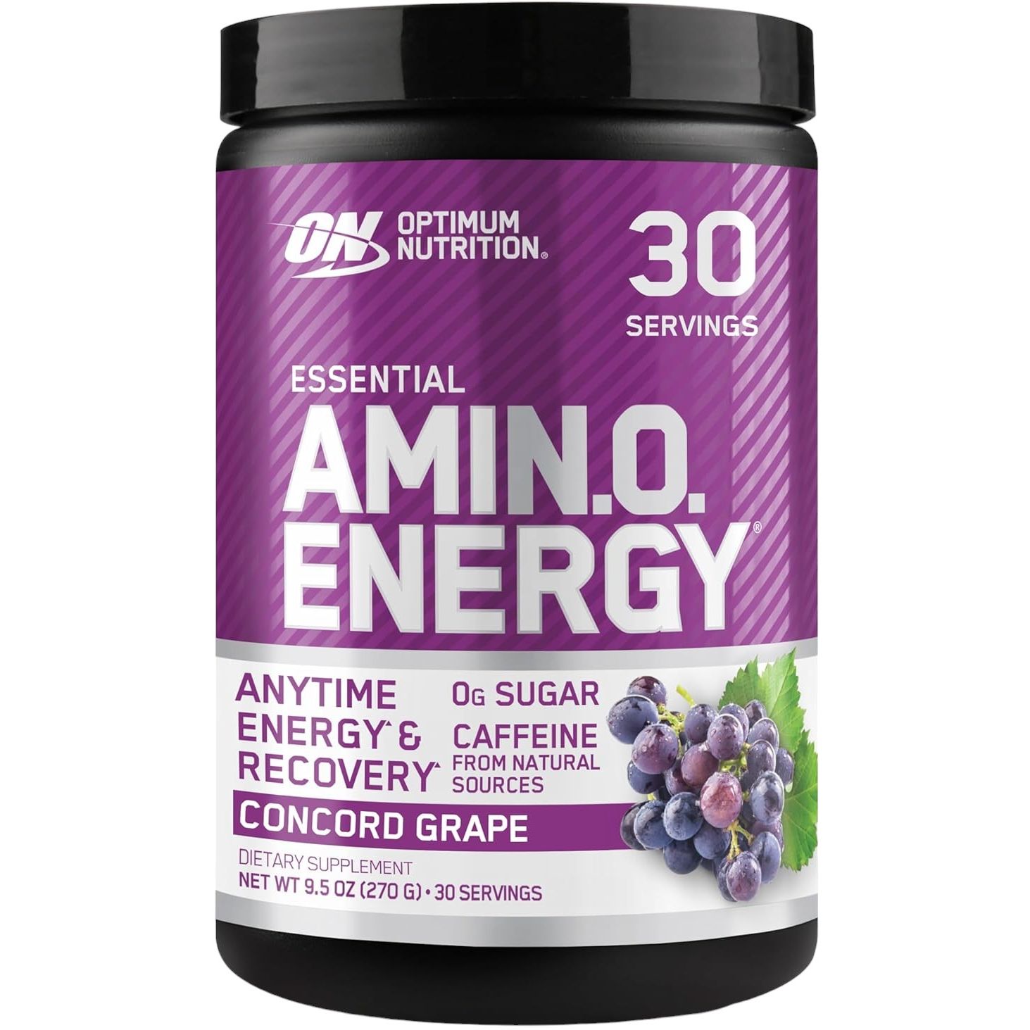 Амінокислотний комплекс Optimum Nutrition Essential Amino Energy Concord Grape 270 г - фото 1