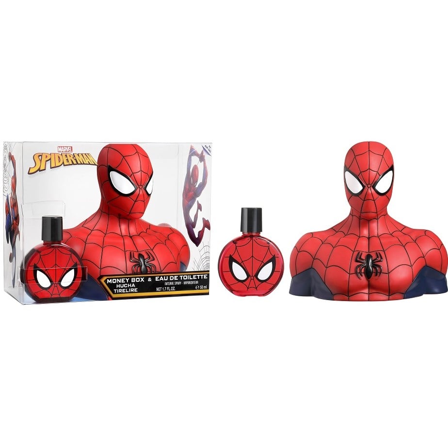 Набір Spider-man для хлопчиків 3D Фігурка-скарбничка + Туалетна вода, 50 мл - фото 1