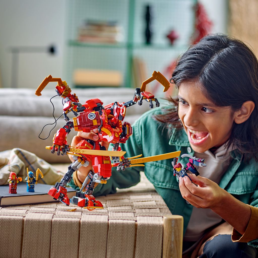 Конструктор LEGO Ninjago Робот-скалолаз ниндзя Кай 623 детали (71812) - фото 4