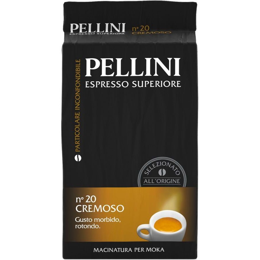 Кава мелена Pellini Gusto Bar натуральна смажена, 250 г - фото 1