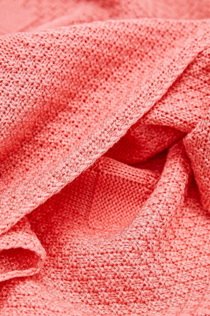 Плед Sewel, 120x120 см, персиковий (OW520110000) - фото 3
