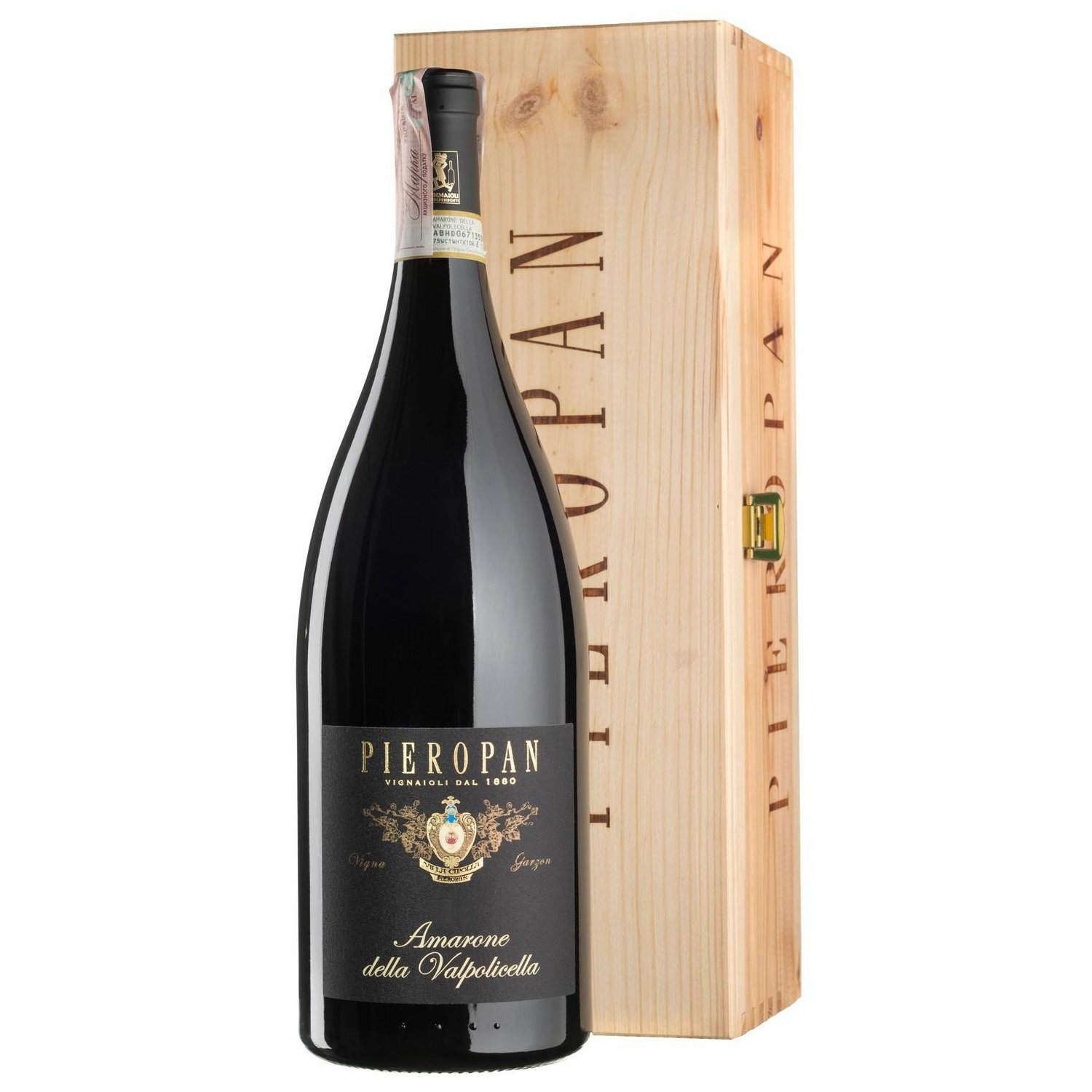 Вино Pieropan Amarone della Valpolicella 2016, червоне, сухе, 1,5 л (W4355) - фото 1