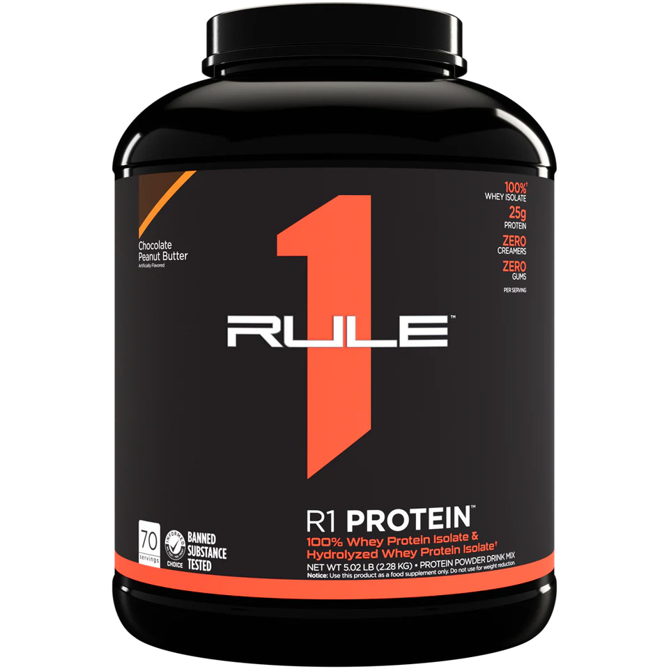 Протеин Rule 1 R1 Protein Шоколадное арахисовое масло 2280 г - фото 1