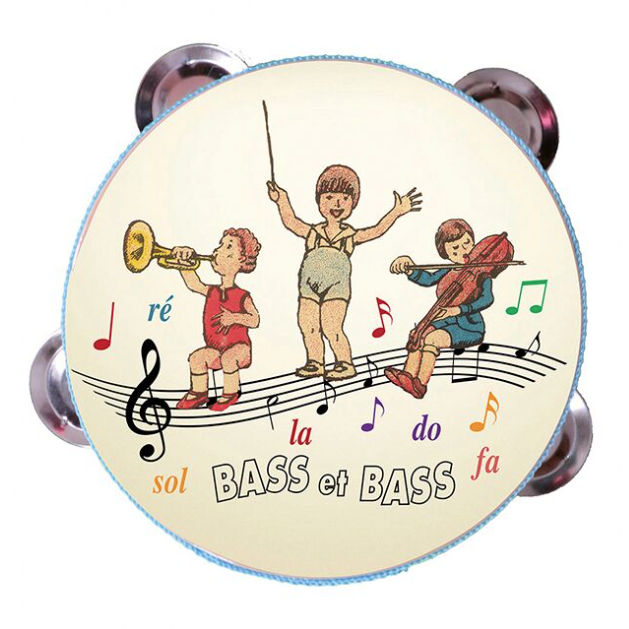Детская музыкальная игрушка Bass&Bass Тамбурин (B81882) - фото 1