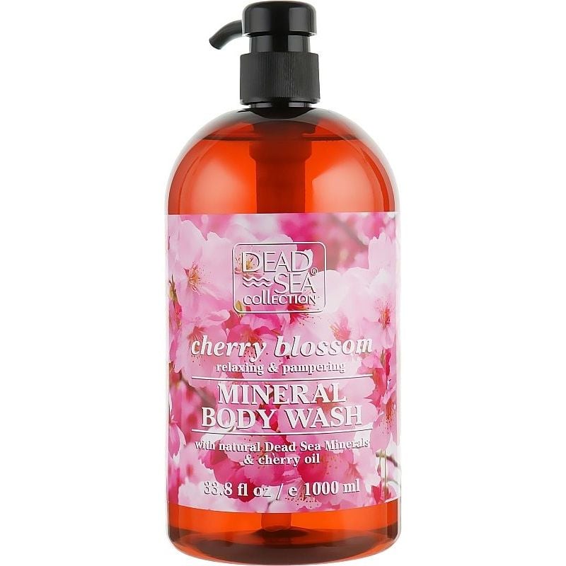 Гель для душу Dead Sea Collection Cherry Blossom Body Wash з ароматом вишневих квітів 1000 мл - фото 1