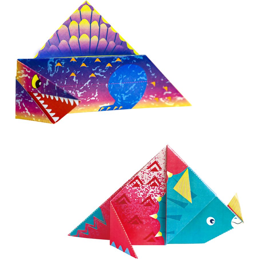 Набор для творчества Avenir Оригами Мир динозавров 40 листов (CH221810) - фото 6