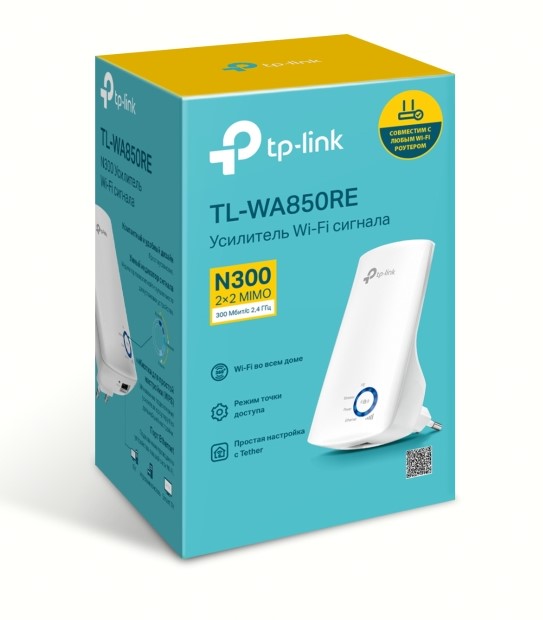 Підсилювач сигналу Wi-Fi TP-Link TL-WA850RE - фото 2