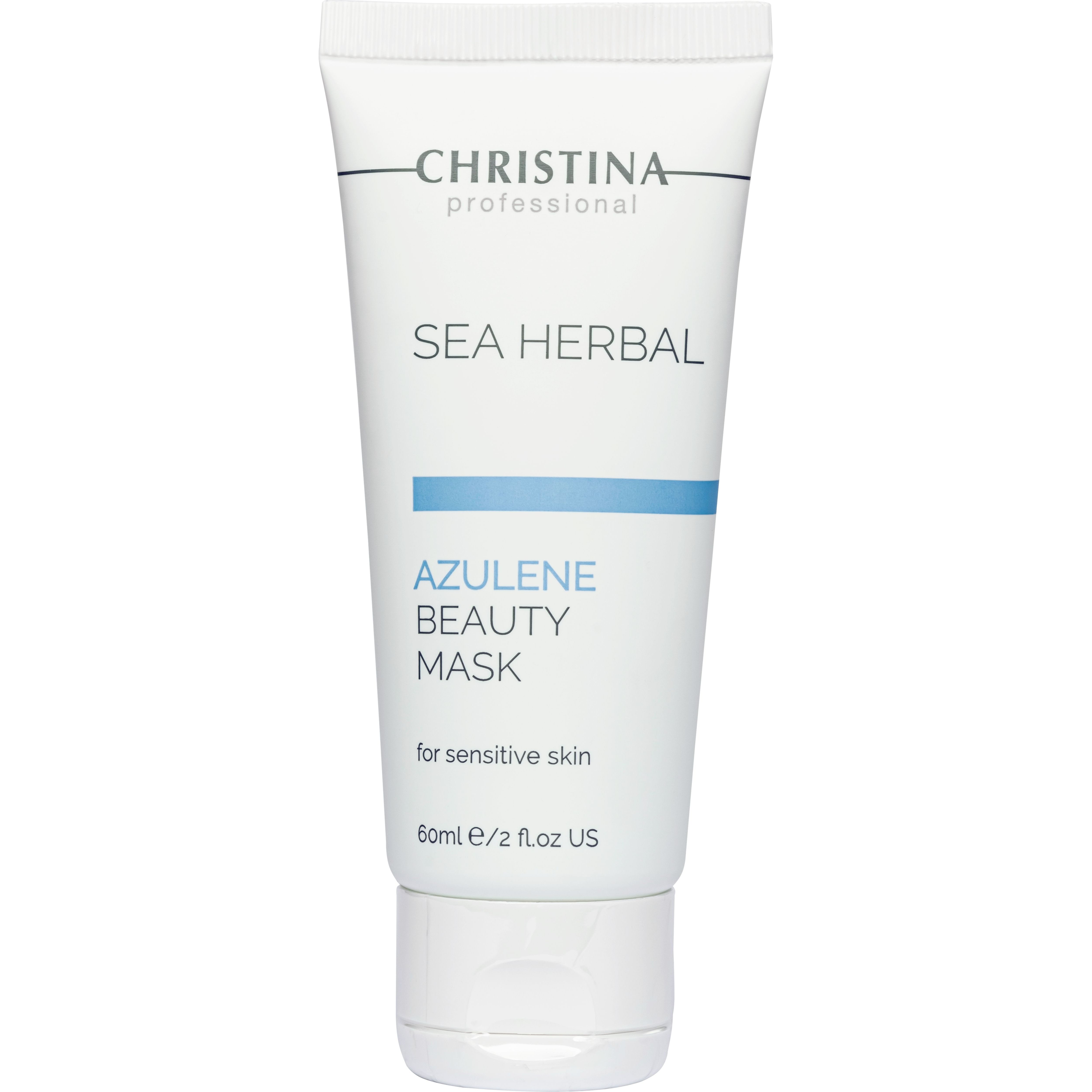 Азуленова маска краси для чутливої шкіри Christina Sea Herbal Beauty Mask Azulene For Sensitive Skin, 60 мл - фото 1