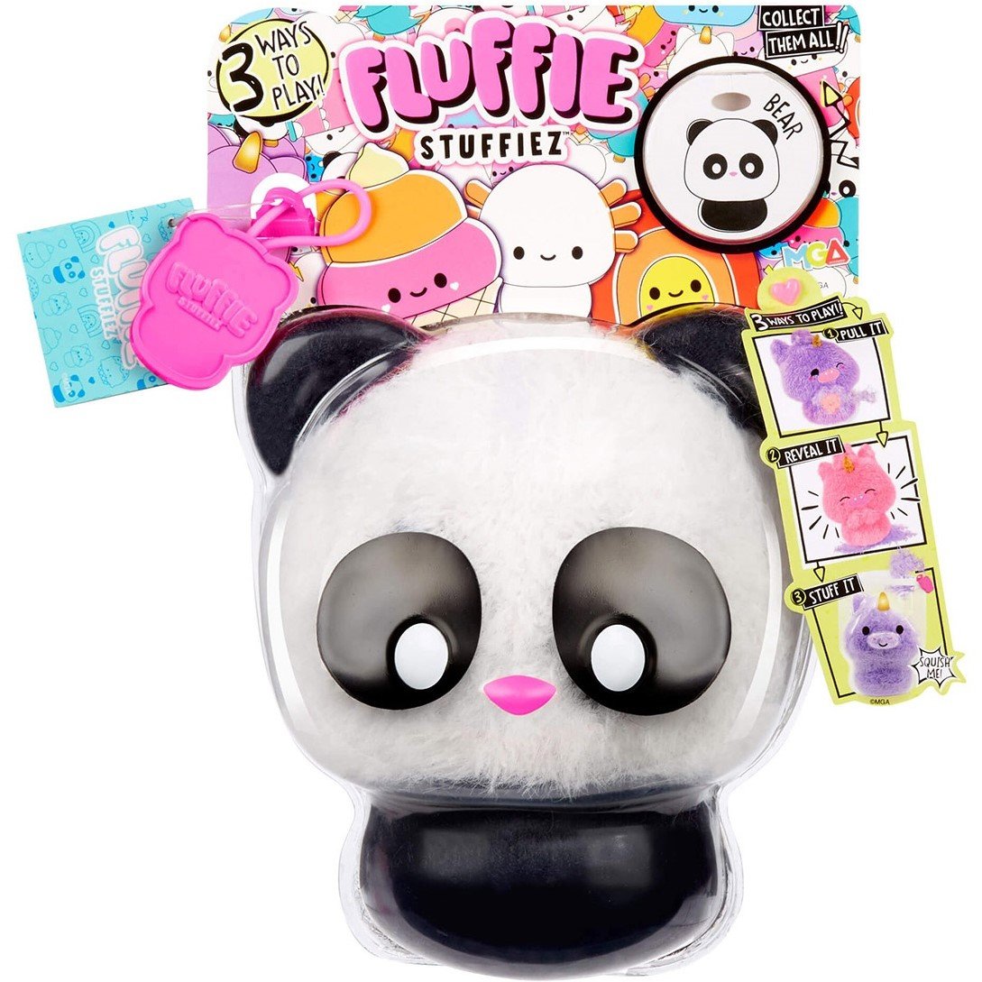 Мягкая игрушка-антистресс Fluffie Stuffiez Пушистый сюрприз Панда (593447-5) - фото 1