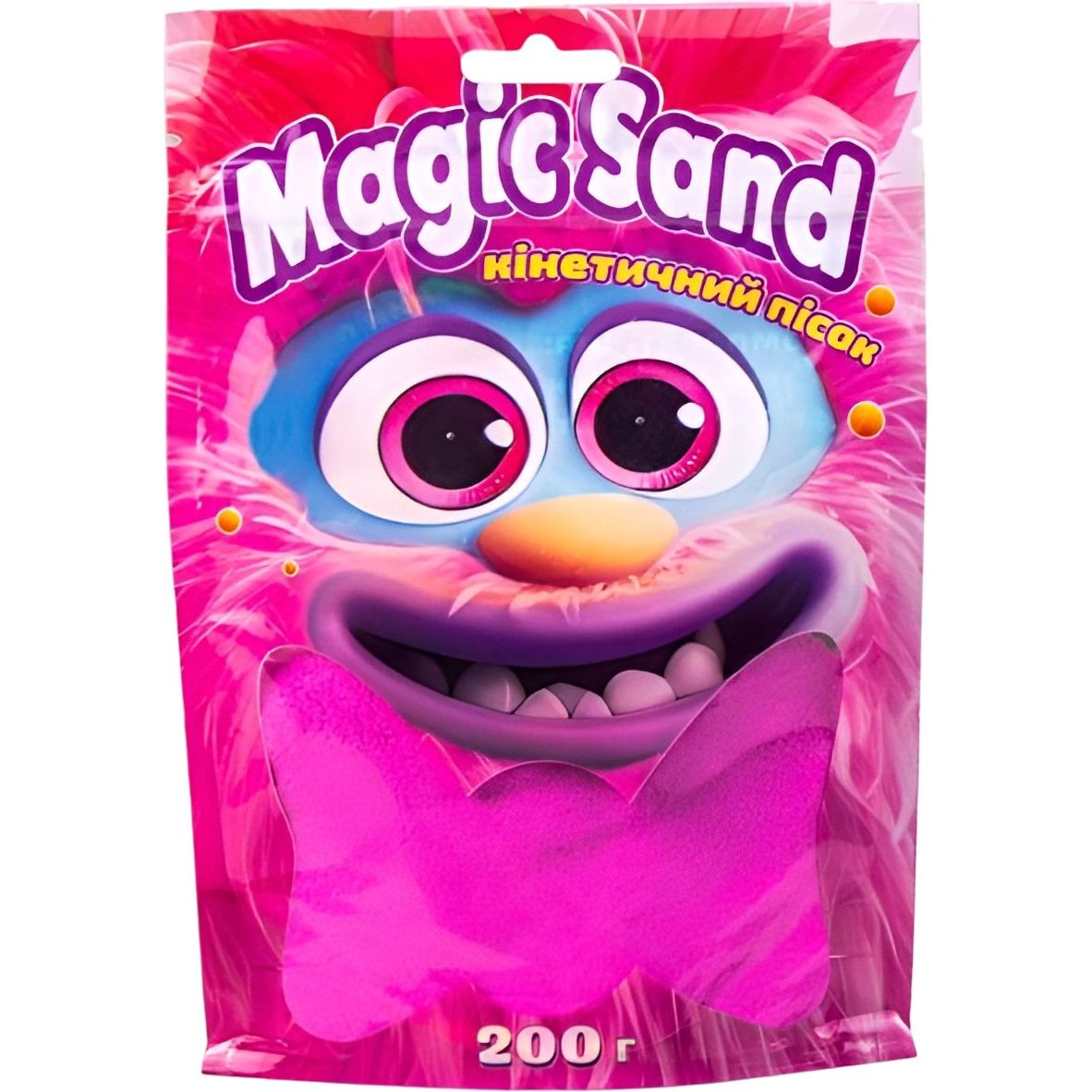 Кинетический песок Strateg Magic sand фиолетовый 200 г (39401-4) - фото 1