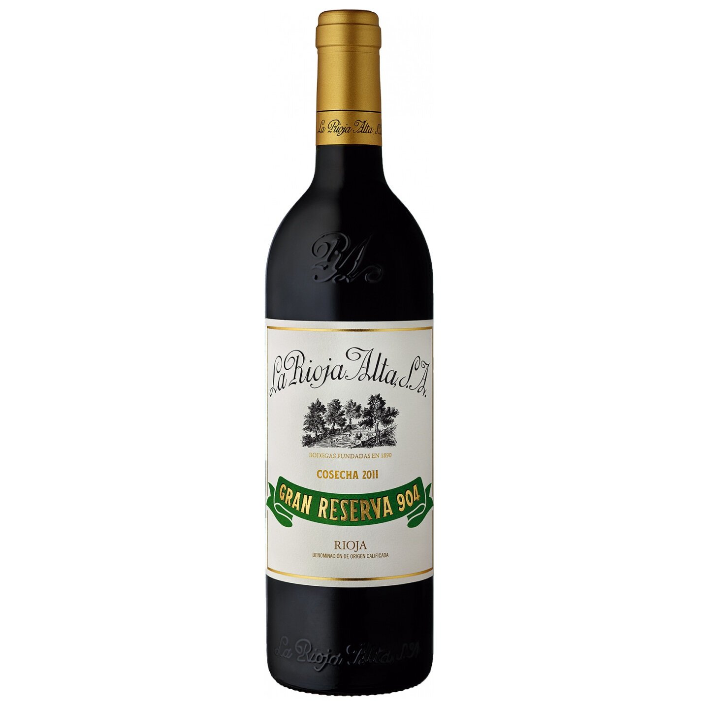Вино La Rioja Alta Gran Reserva 904 2011, красное, сухое, 0,75 л (54953) - фото 1