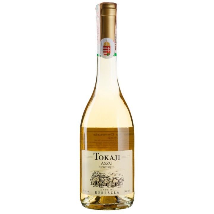 Вино Chateau Dereszla Tokaji Aszu 5 Puttonyos, біле, солодке, 11%, 0,5 л (7810) - фото 1