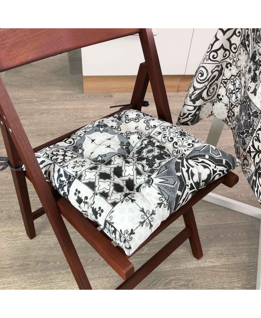 Подушка для стула Прованс Milan, 40х40 см, белый (23615) - фото 1