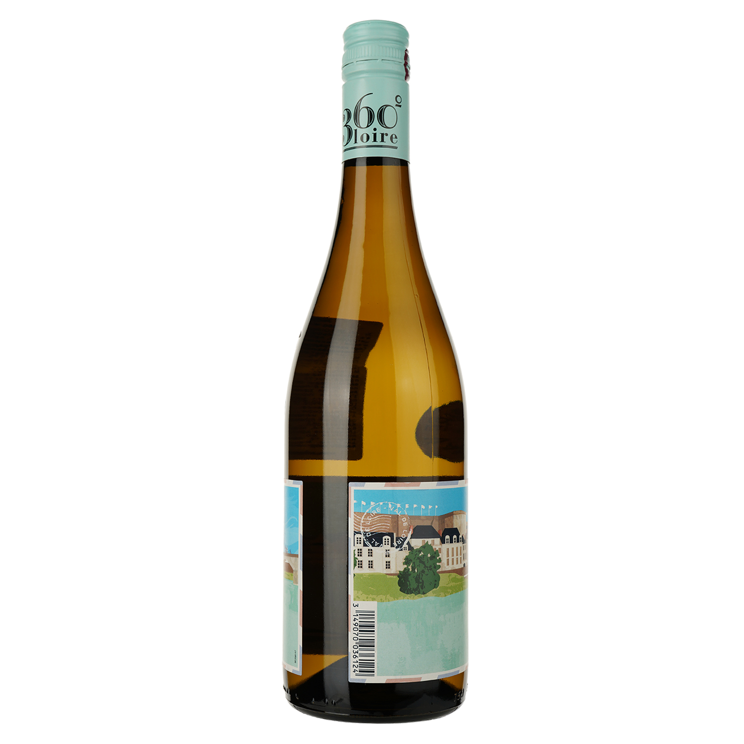 VP Вино Loire Proprietes 360 Val De Loire Sauvignon Blanc, біле, сухе, 12%, 0,75 л - фото 2