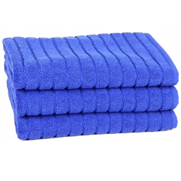 Рушник для ніг Maisonette Rainbow, 60х60 см, синій (8699965100027) - фото 1