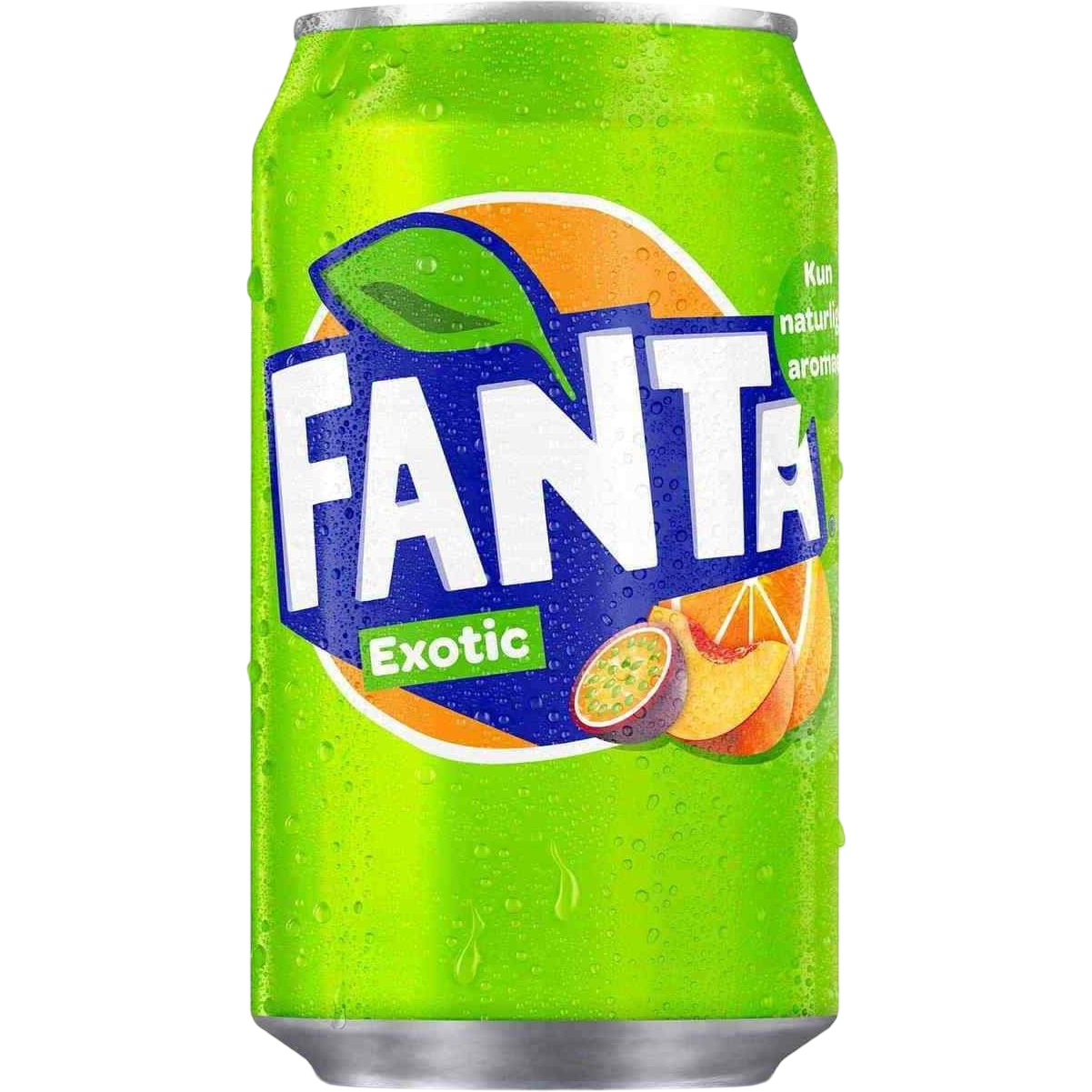Напій безалкогольний Fanta Екзотік сильногазований 0.33 л з/б (934682) - фото 1