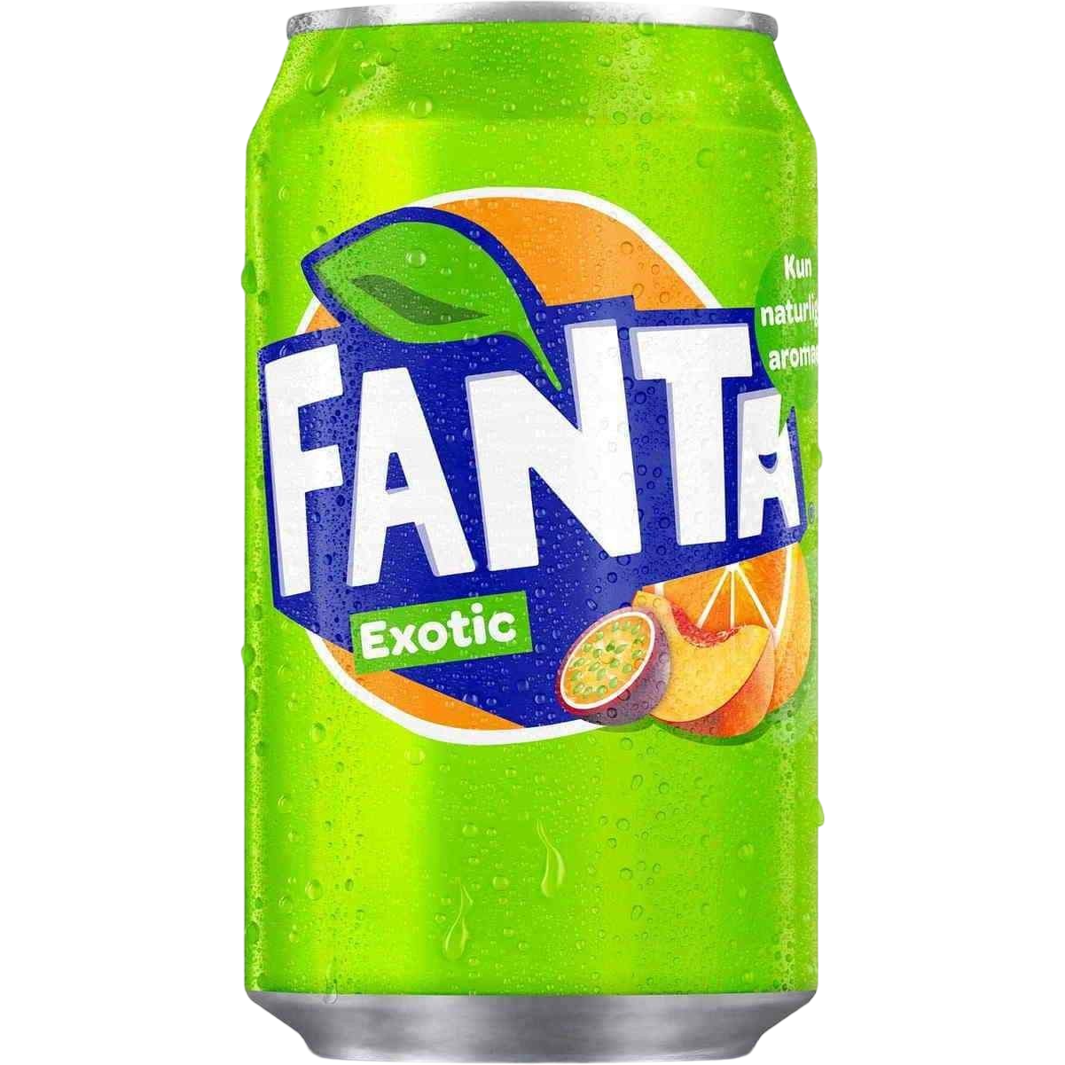 Напиток безалкогольный Fanta Экзотик сильногазированный 0.33 л ж/б (934682) - фото 1